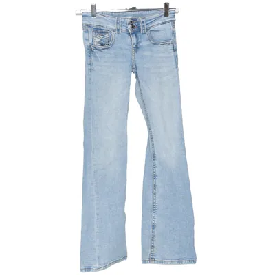 Spijkerbroek (Blauw) van Gina Tricot Katoen, Elastaan