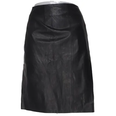 Lederrock (Schwarz) von WERA Stockholm Leder, Polyester