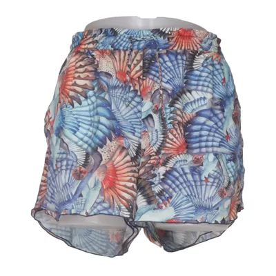 Shorts (Blue, Red, Multicolored) from Erdem Viscose