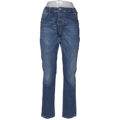 Jeans (Blå) från Please Bomull, Elastan