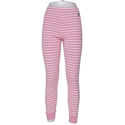 Pyjamasbyxor (Rosa, Vit) från Polarn O. Pyret Ekologisk bomull