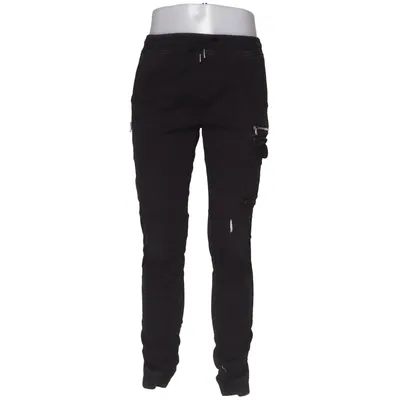 Pantalon cargo (Noir) de Much More Coton, Élasthane
