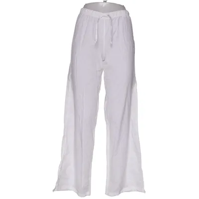 Pantalon patte d'éléphant (Blanc) de Missya Coton