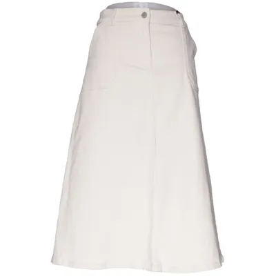 Jupe en jean (Beige) de Damart Coton, Élasthane