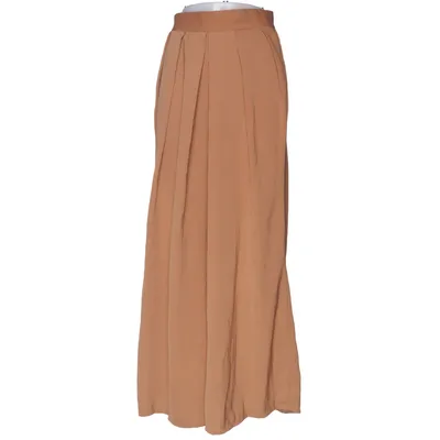 Maxi skirt (Brown) from Florencia Polyester