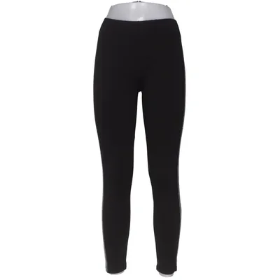 Broek (Zwart, Zilver) van MyHallys Katoen, Elastaan