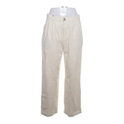 Chinos (Beige) from Shein Cotton, Linen, Viscose
