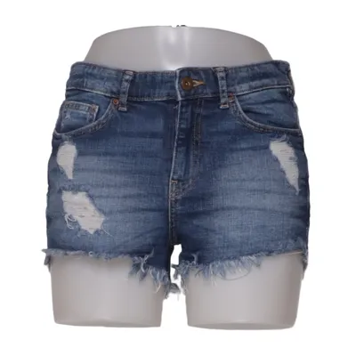 Jeansshorts (Blå) från H&M Bomull, Elastan
