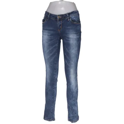 Jeans (Blå) fra Miss RJ Bomuld, Elastan, Polyester