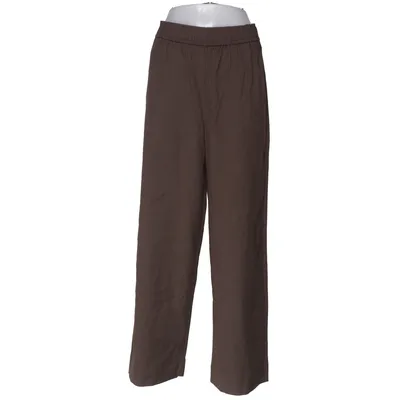 Palazzobyxor (Brun) från Frau Polyester, Bomull
