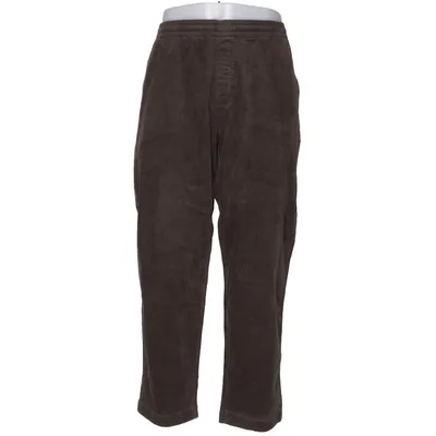 Pantalon en velours (Vert) de Uniqlo Coton, Élasthane