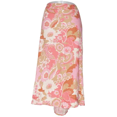 Maxi rok (Roze, Bruin, Wit, Meerkleurig) van Rabalder Viscose