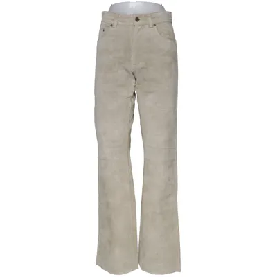 Læderbukser (Beige) fra Rocky Læder, Polyester