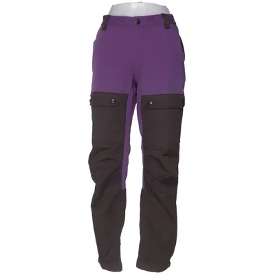 Outdoor pants (Purple, Gray) from High Mountain Cotton, Elastane, Polyamide, Polyester