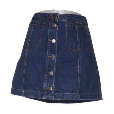 Jupe en jean (Bleu) de Topshop Moto Coton