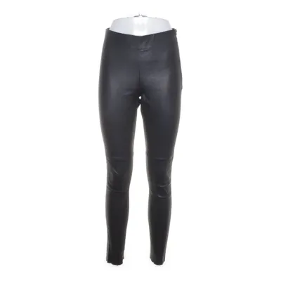 Leren broek (Zwart) van Saint Tropez Katoen, Elastaan, Leer