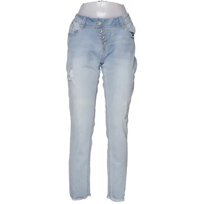 Jeans (Blå) fra Buena Vista Bomuld, Elastan