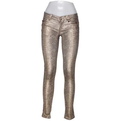 Jeans (Brun, Guld) fra Oxygene Bomuld, Elastan