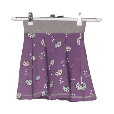 Skirt (Purple, Multicolored) from Maxomorra Cotton, Elastane