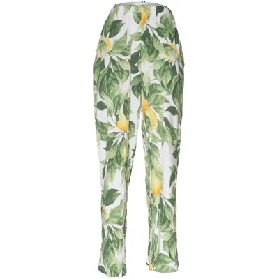 Pants (Green, White, Yellow) from H&M Viscose