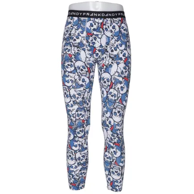 Lange Unterhose (Blau, Weiß, Mehrfarbig) von Frank Dandy Baumwolle, Elasthan