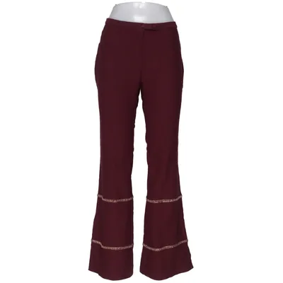 Hose (Rot) von Avant Polyester, Seide, Viskose