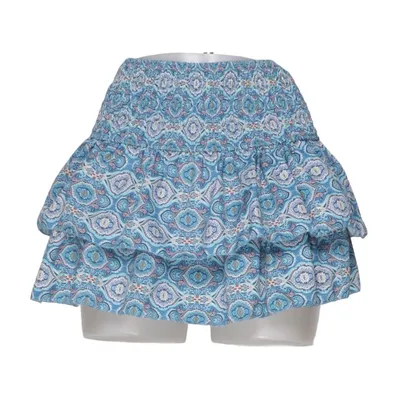 Skirt (Blue, Multicolored) from Meet x Tiger Elastane, Polyester