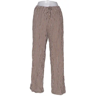 Byxor (Brun, Vit) från Bershka Linne, Viskos