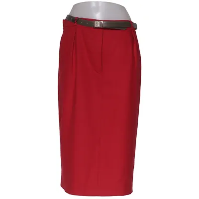 Skirt (Red) from Wahls Polyester, Wool