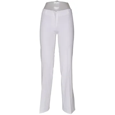 Pantalon patte d'éléphant (Blanc) de Claudia