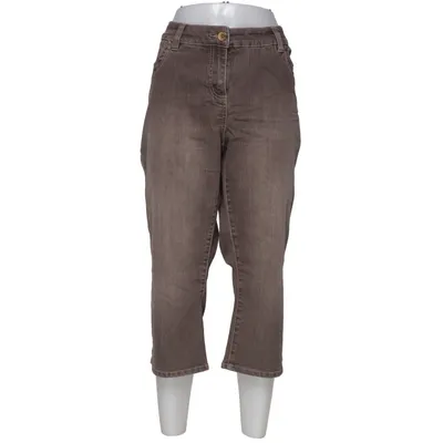 Jean (Marron) de XLNT Woman Coton, Élasthane, Polyester