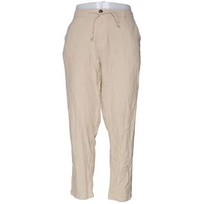 Pantalon (Beige) de Selected Homme Élasthane, Lin, Coton biologique