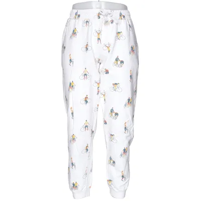 Pyjamasbukser (Hvid, Flerfarvet) fra Dedicated Økologisk bomuld