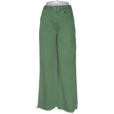 Spijkerbroek (Groen) van Pull & Bear Katoen