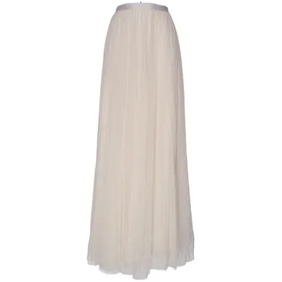 Tylnederdel (Beige) fra Needle & Thread Polyamid, Polyester