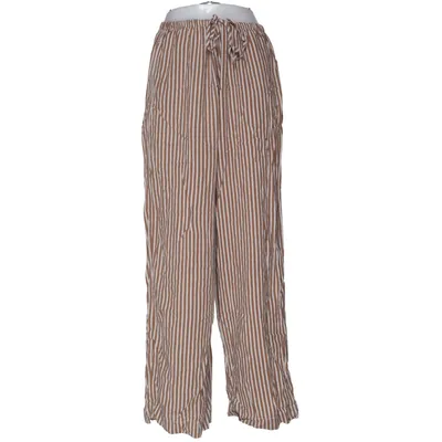 Pantalon de pyjama (Marron, Blanc) de Bershka Lin, Viscose