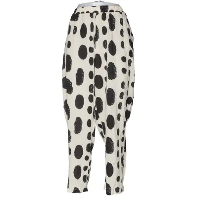 Palazzobukser (Sort, Beige) fra Studio Clothing Bomuld, Viscose