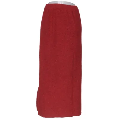 Jupe longue (Rouge) de East Acrylique, Polyester, Laine