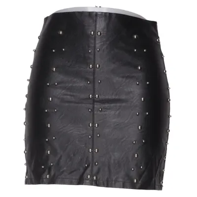 Rok (Zwart) van Zeta Otto Polyurethaan, Viscose