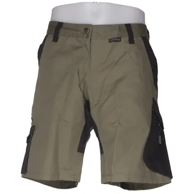 Work shorts (Green, Black) from Planam Cotton, Elastane, Polyamide, Polyester