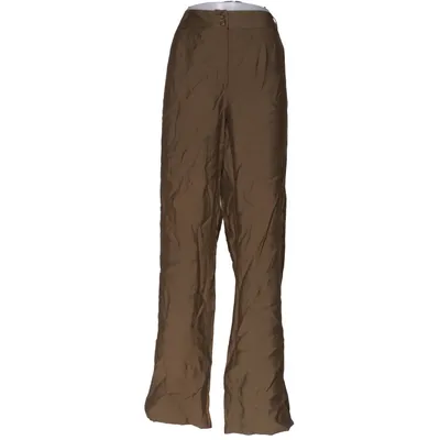 Pantalon patte d'éléphant (Marron) de Création L Polyamide, Viscose