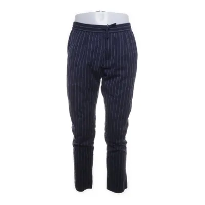 Pants (Blue, White) from Dan John Cotton, Polyester, Viscose, Wool