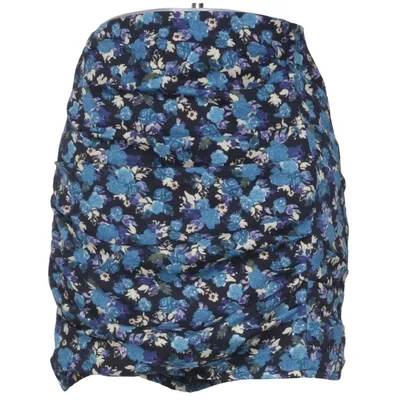 Skirt (Blue, Multicolored) from Zara Polyester