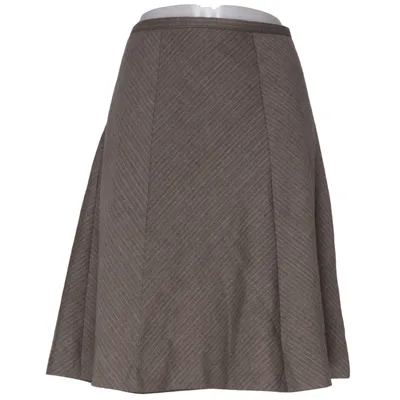 Rok (Beige, Meerkleurig) van GANT Woman Acetaat, Elastaan, Viscose, Wol