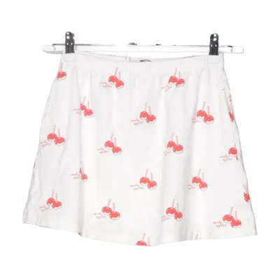 Jupe (Blanc, Rouge) de Tinycottons Coton, Élasthane