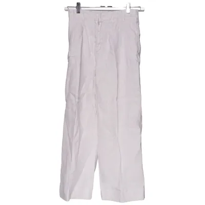 Jakkesætsbukser (Beige) fra Zara Linned