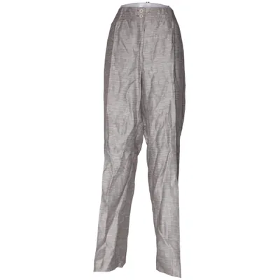 Pantalon (Gris) de Barbara Lebek Lin, Polyester, Viscose