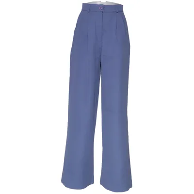 Palazzobyxor (Blå) från Deppot Elastan, Polyester
