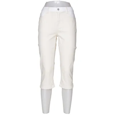 Driekwart broek (Beige) van Geisha Katoen, Elastaan, Modal