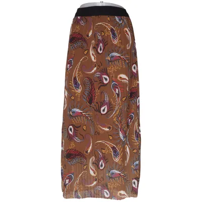 Maxi rok (Bruin, Meerkleurig) van Lola Liza Elastaan, Polyester